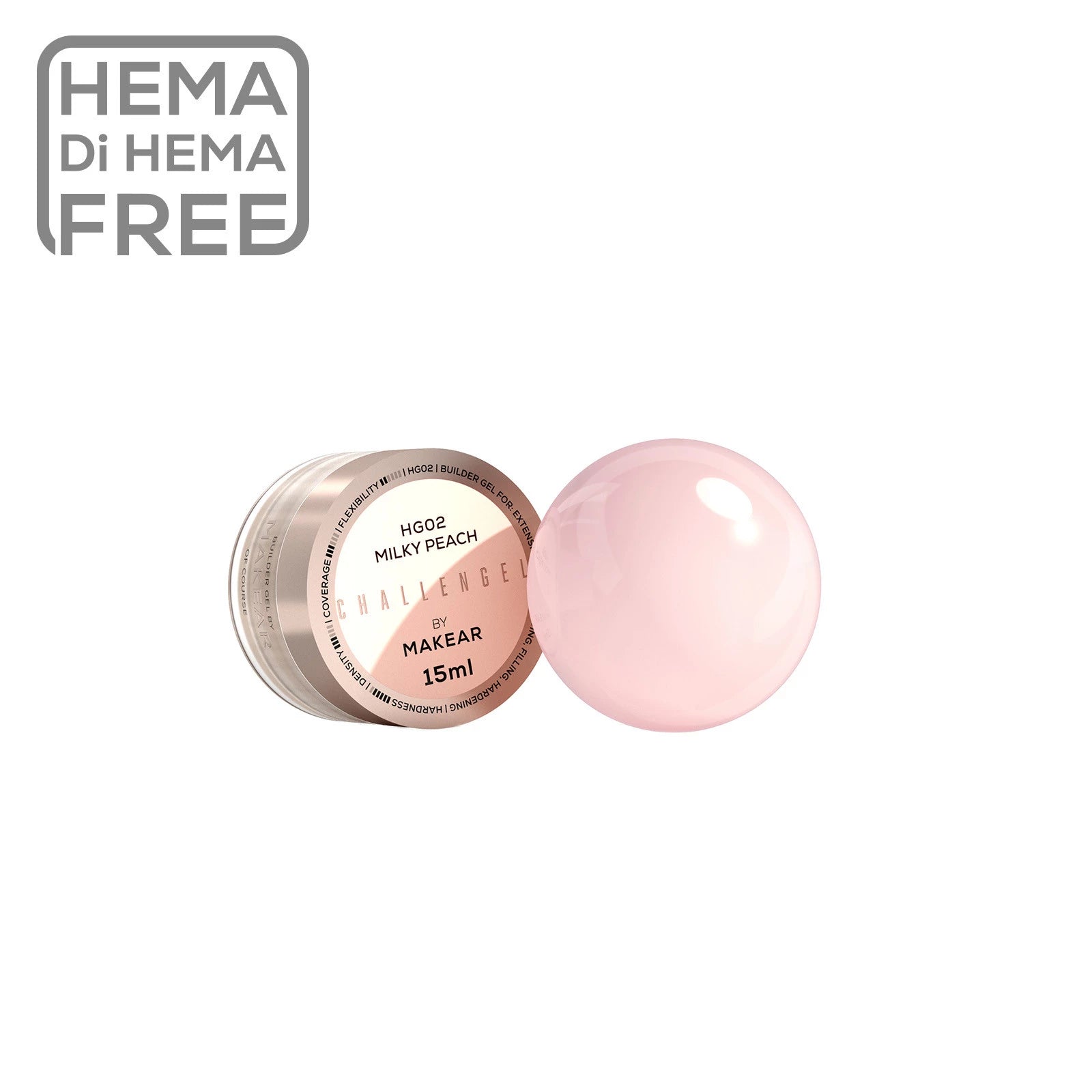HG02 Challengel Milky Peach 15ml