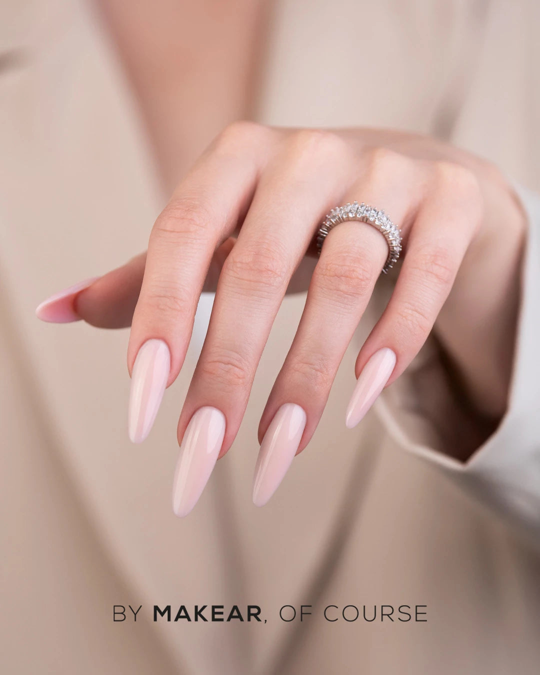 Makear HG02 Challengel Builder Gel - Milky Peach