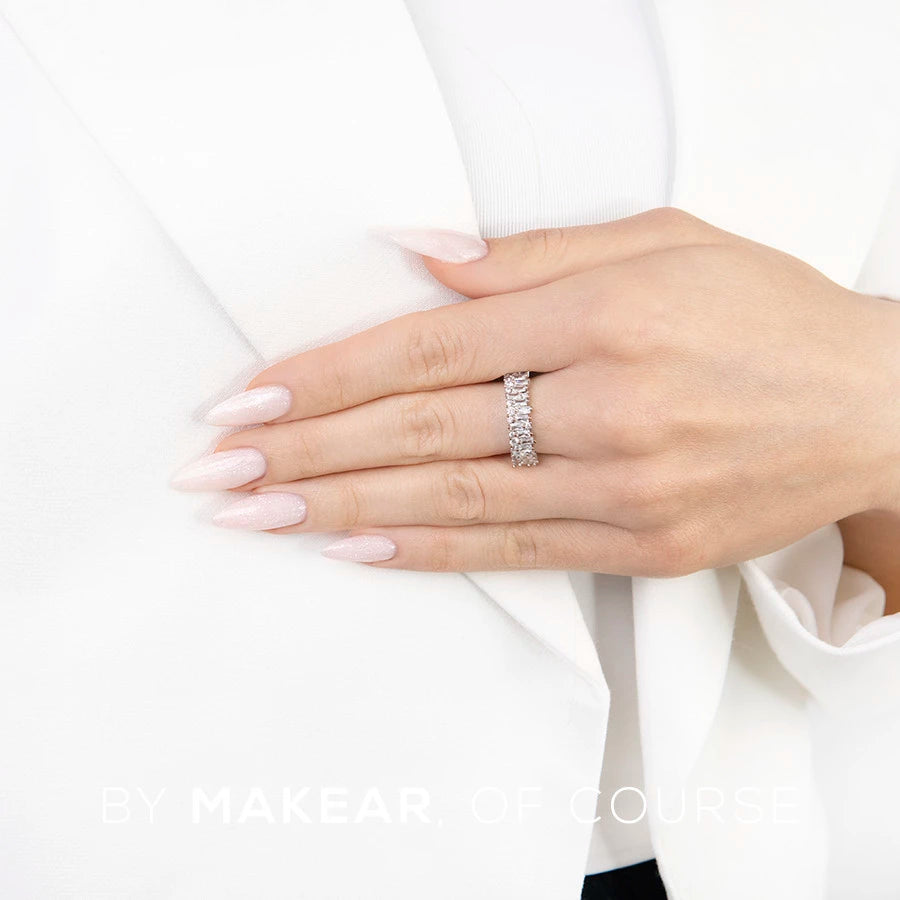 Makear HG11 Challengel Builder Gel - Milky Shimmer