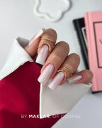 Makear HG11 Challengel Builder Gel - Milky Shimmer