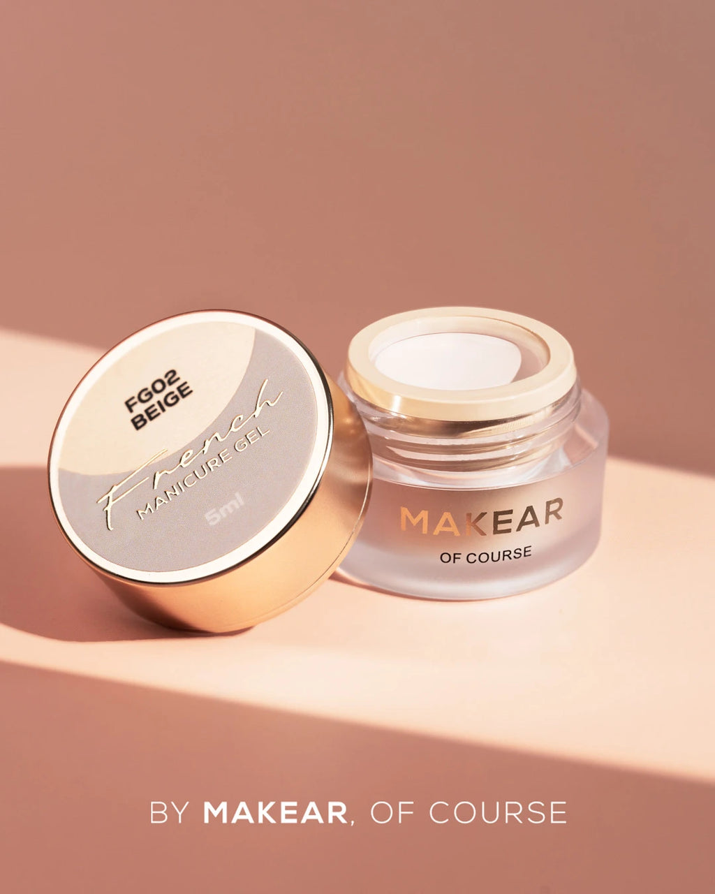 Makear FG02 French Manicure Gel - Cold Beige 5ml