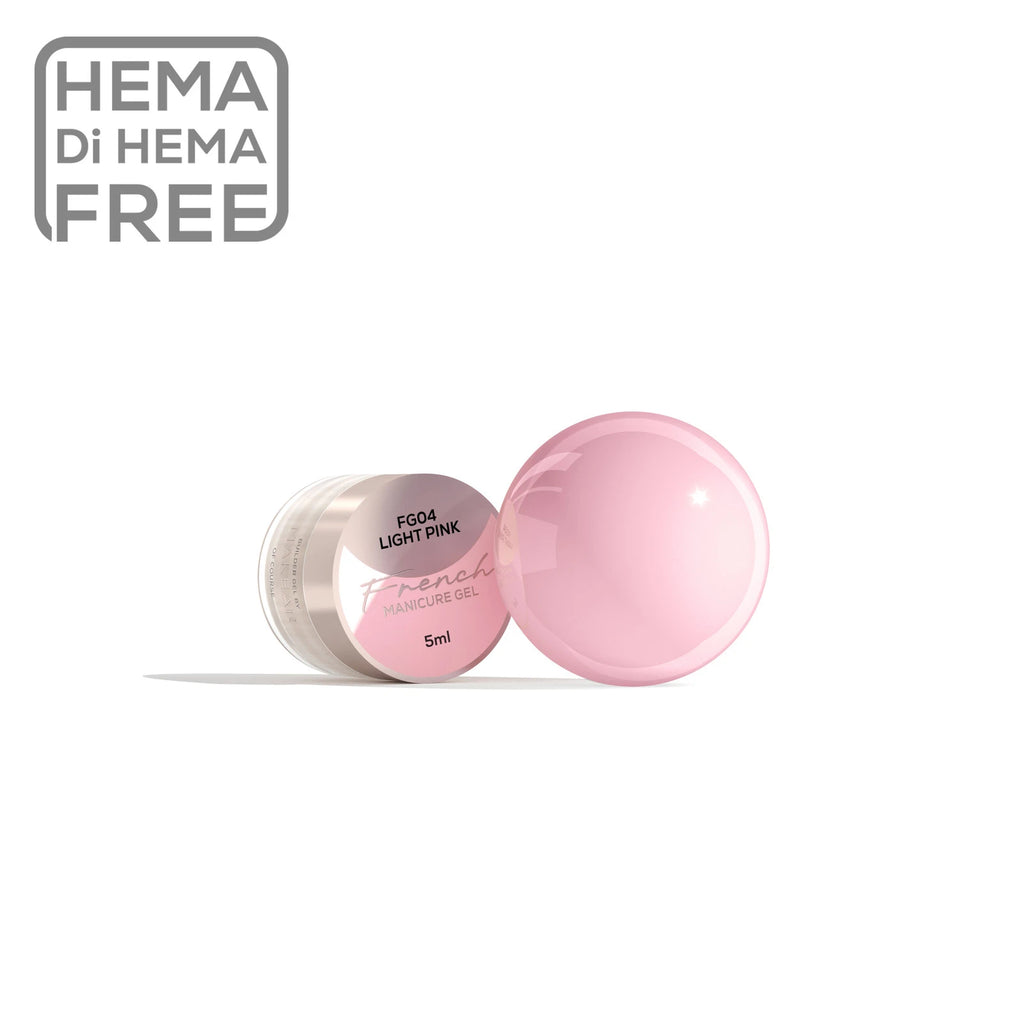 Makear FG04 French Manicure Gel - Light Pink 5ml