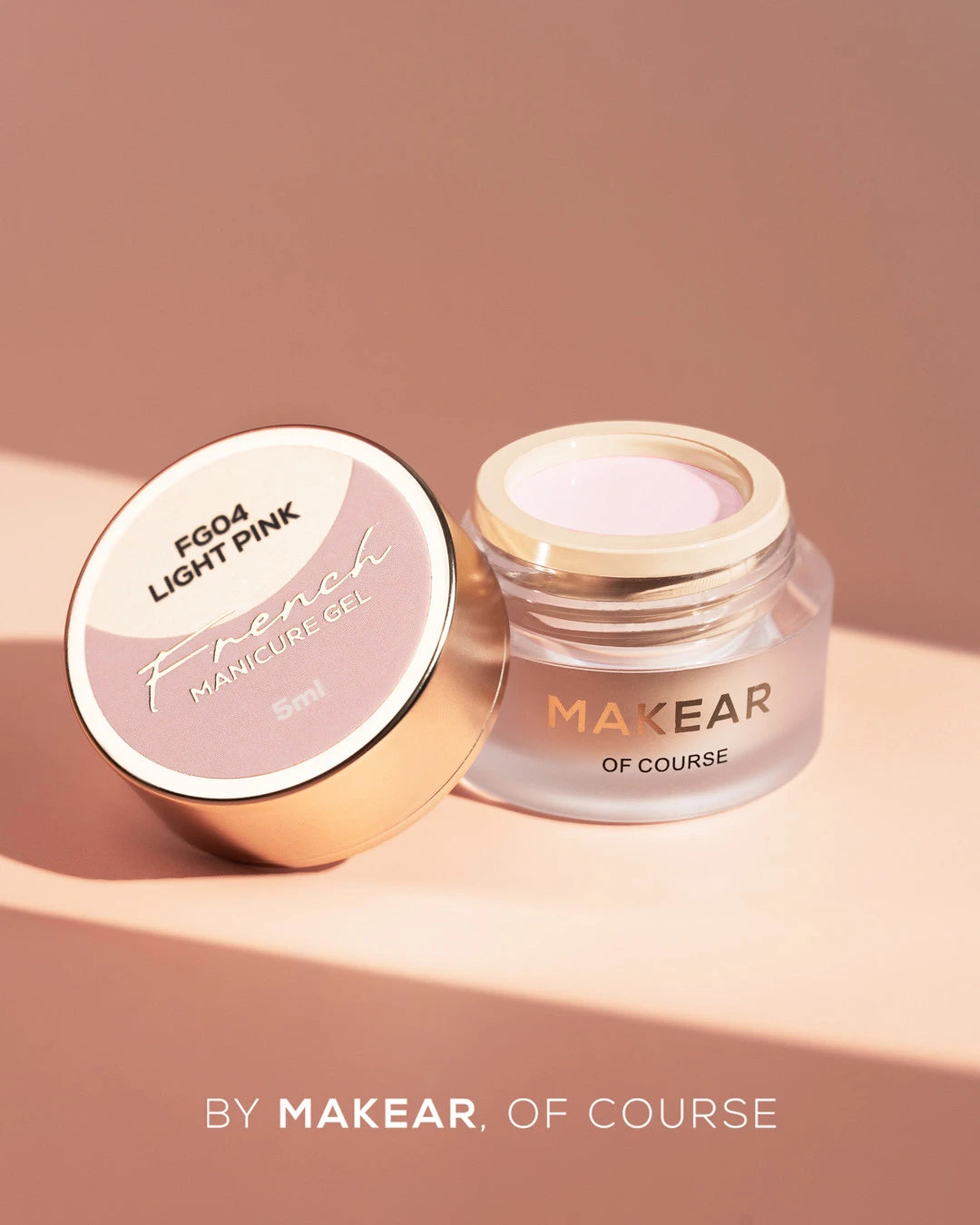 Makear FG04 French Manicure Gel - Light Pink 5ml