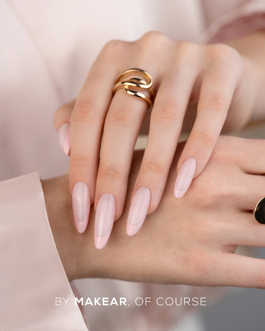 Makear FG03 French Manicure Gel - Nude Pink 5ml