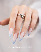 Makear FG07 French Manicure Gel - Sky Blue 5ml