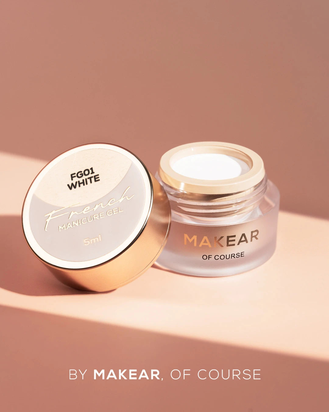 Makear FG01 French Manicure Gel - White 5ml