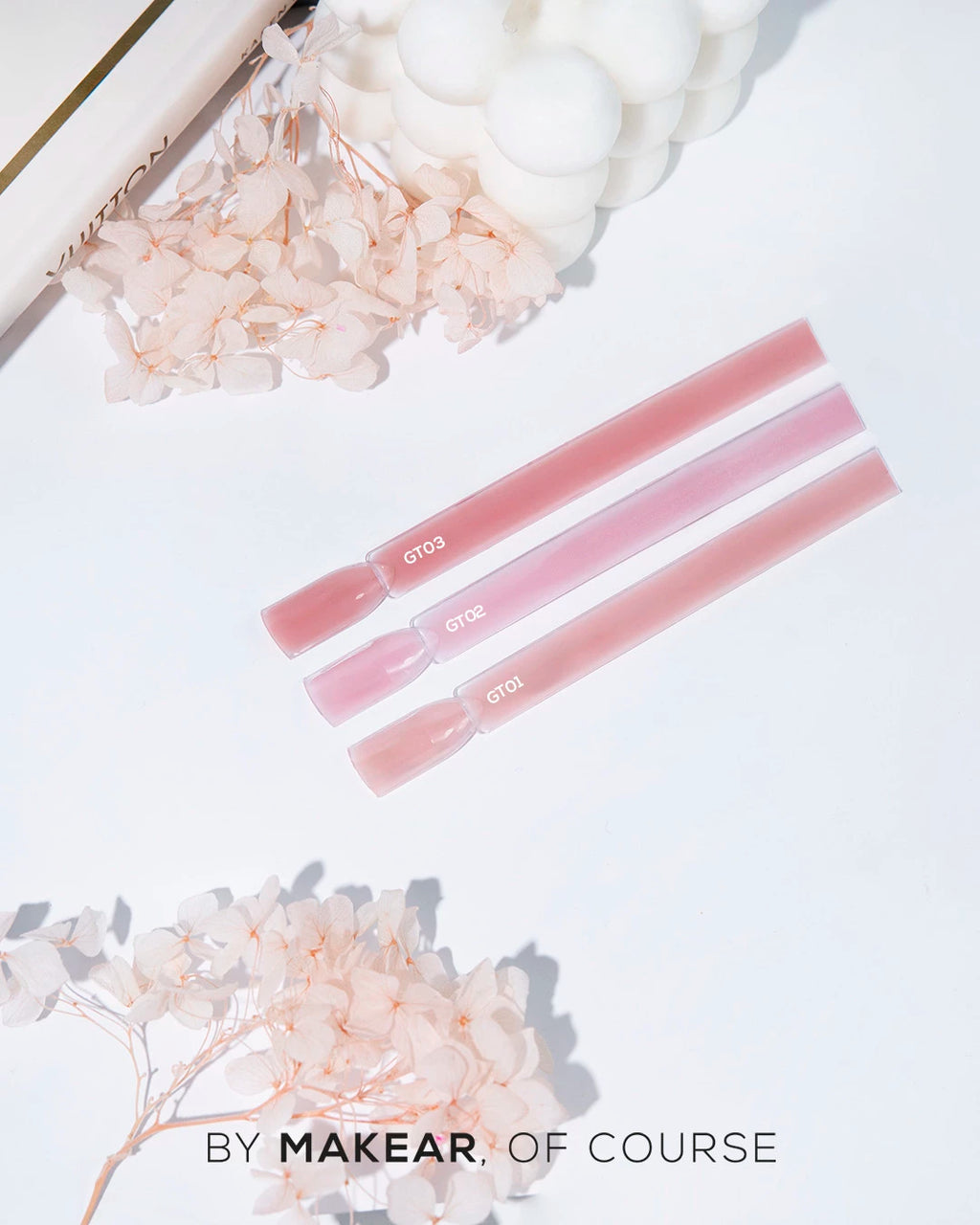 Makear GT01 Geltix Liquid Memory Gel - Perfect Blush
