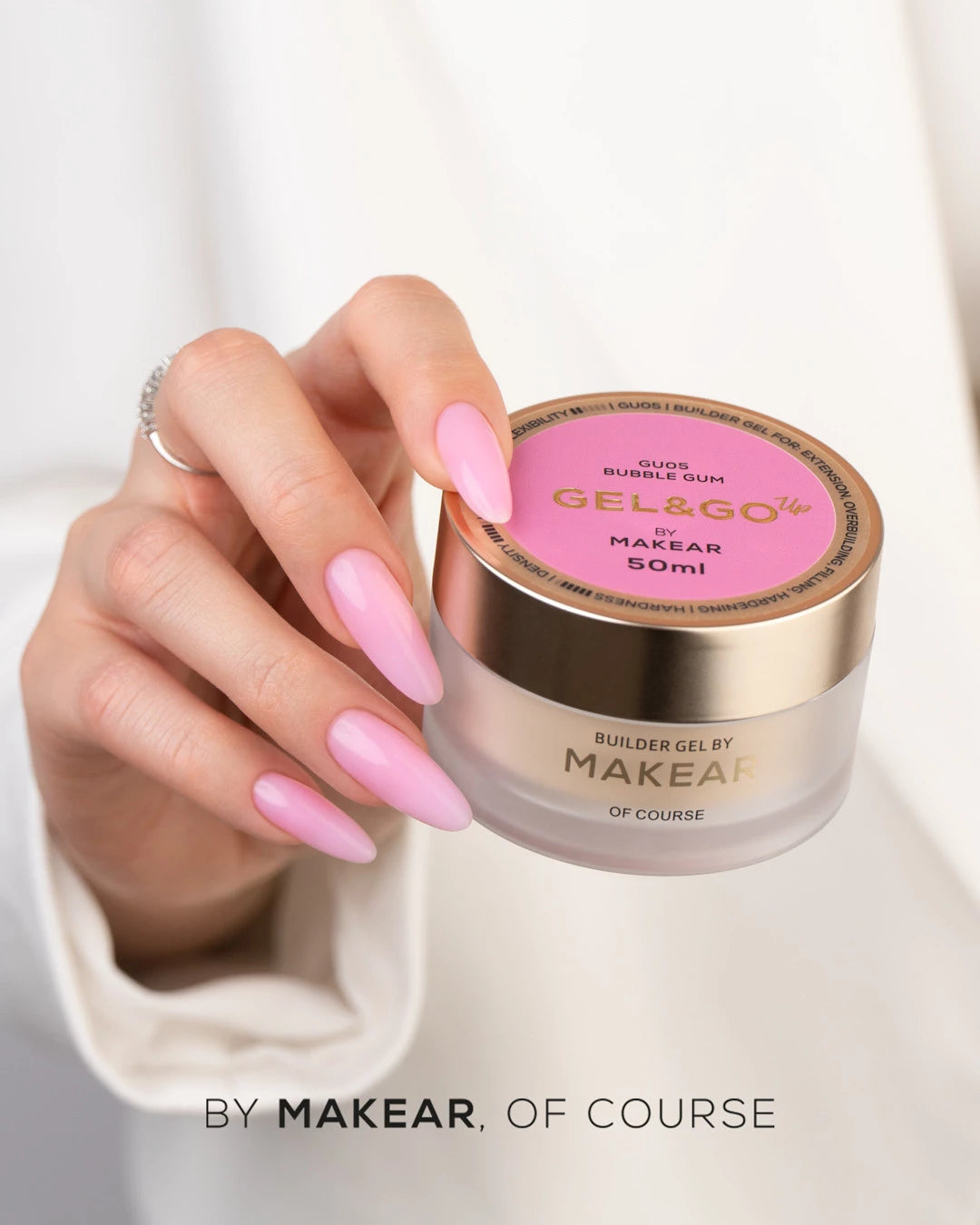 Makear GU05 Gel & Go Up Builder Gel - Bubble Gum
