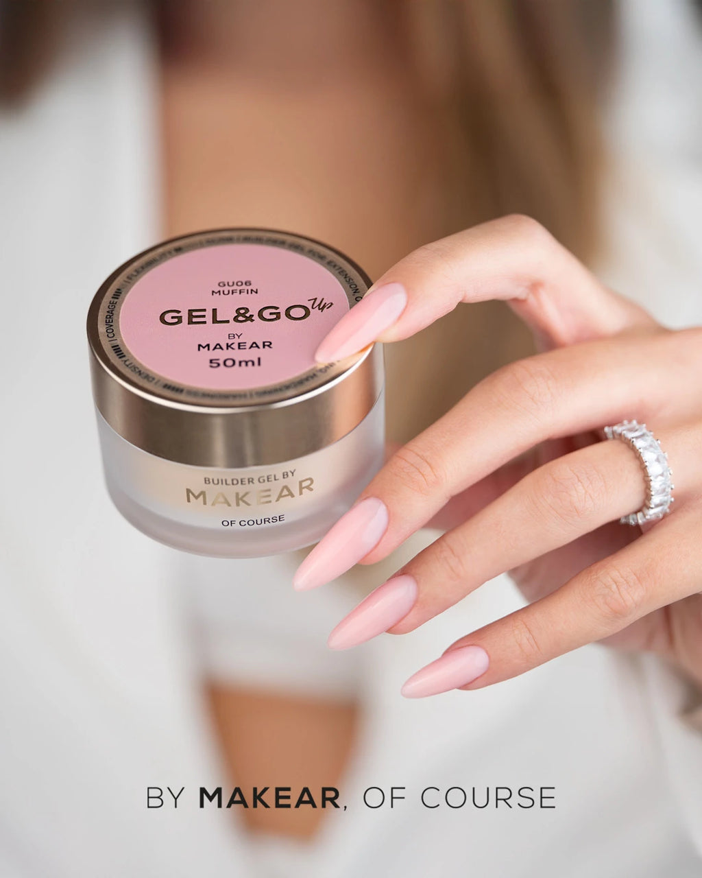 Makear GU06 Gel & Go Up Builder Gel - Muffin