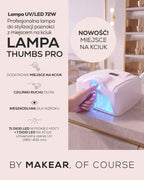 Makear Thumbs Pro 72W UV/LED Nail Lamp