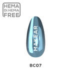 Makear BC07 Liquid Effect Dust Chrome - Blue 5ml
