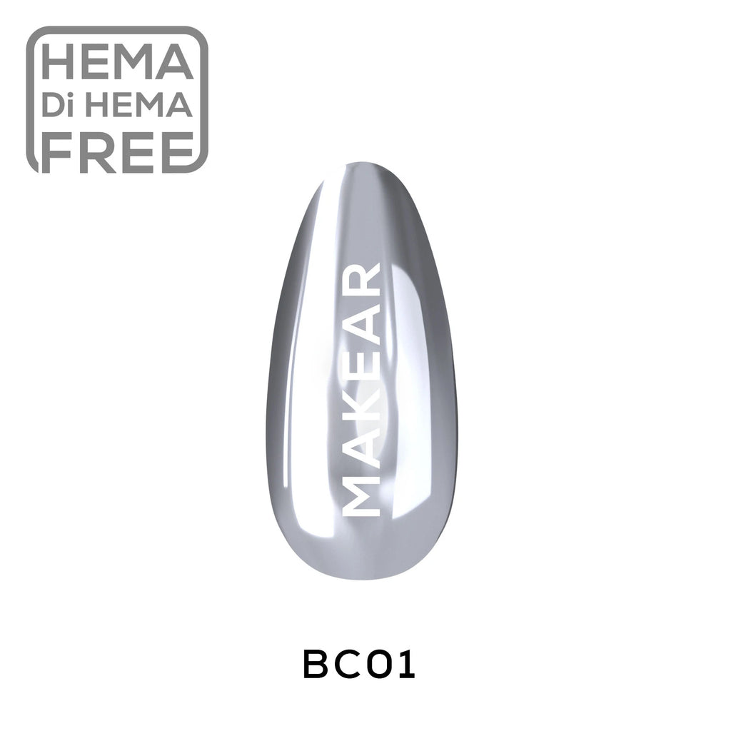 Makear BC01 Liquid Effect Dust Chrome - Silver 5ml