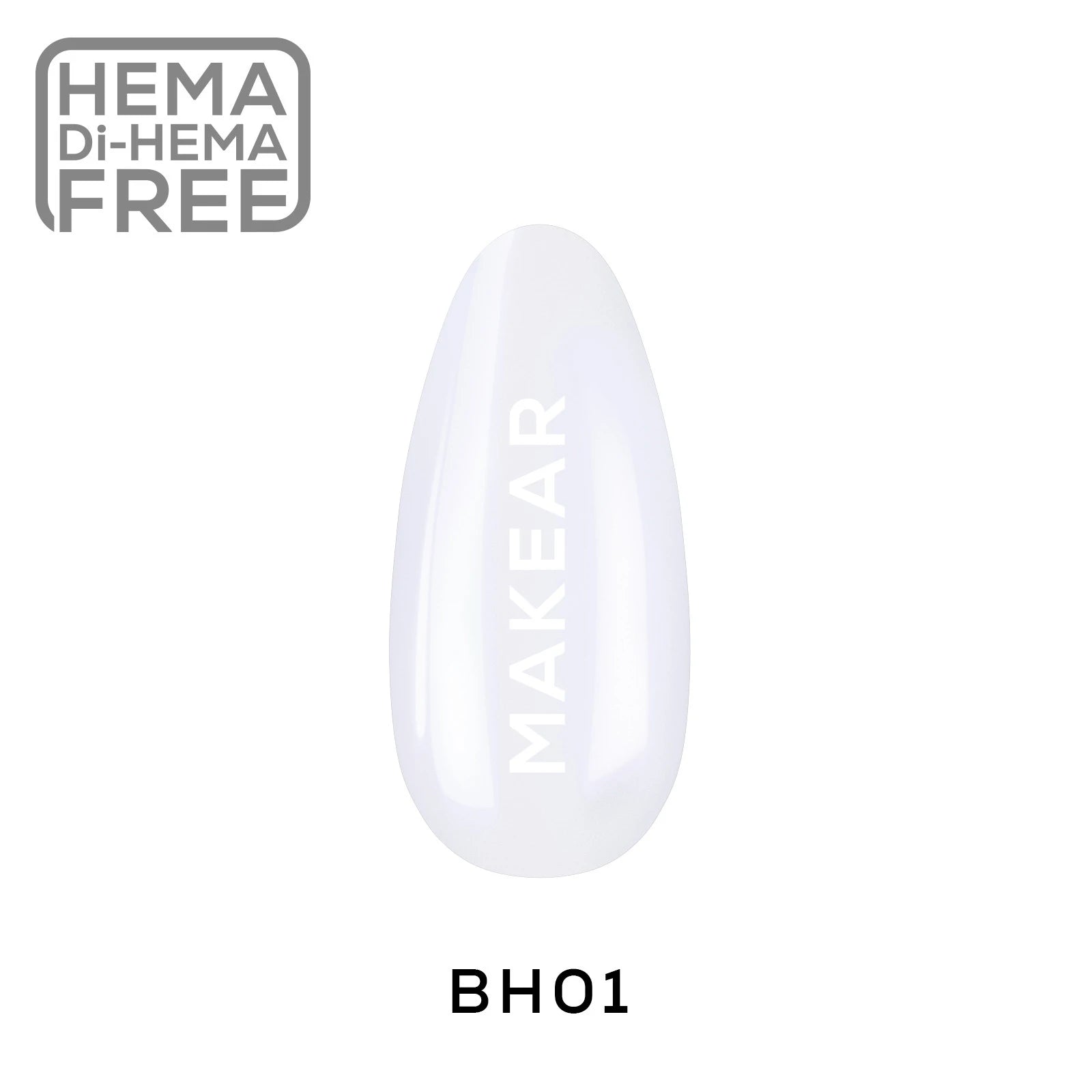 Makear BH01 Liquid Effect Dust Hailey - White 5ml
