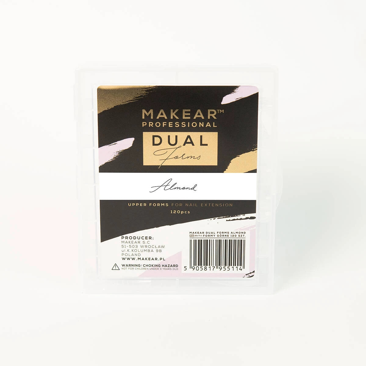 Makear Dual Forms Almond - Upper Forms 120 pcs.
