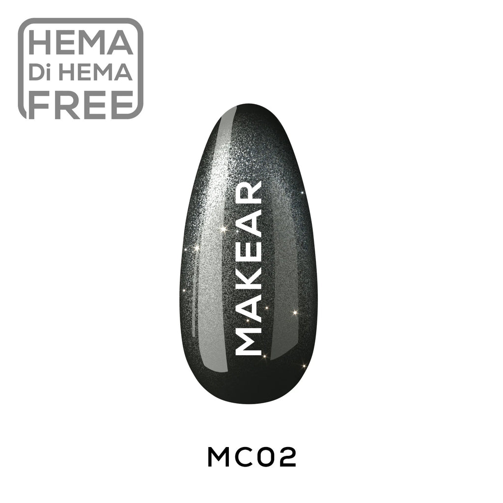 MC02 Gel Polish Cat Eye & Flash MAKEAR 8 ml