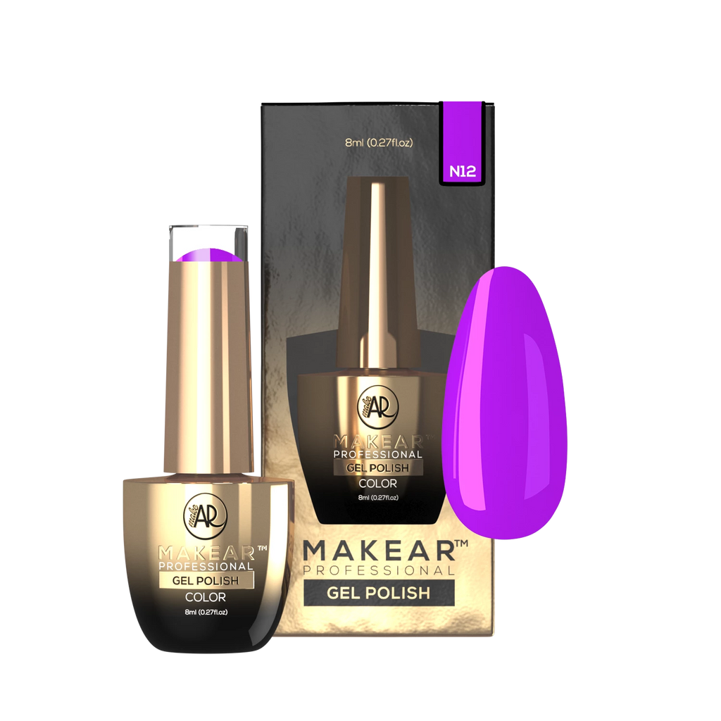 Makear N12  UV Gel Polish - Neon 12 - 8ml