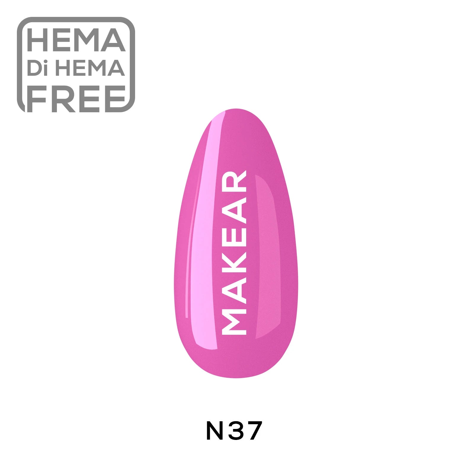 Makear N37 UV Gel Polish - Neon 37 - 8ml