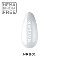 Makear NRB01 Nude Rubber Base 01 - White 8ml