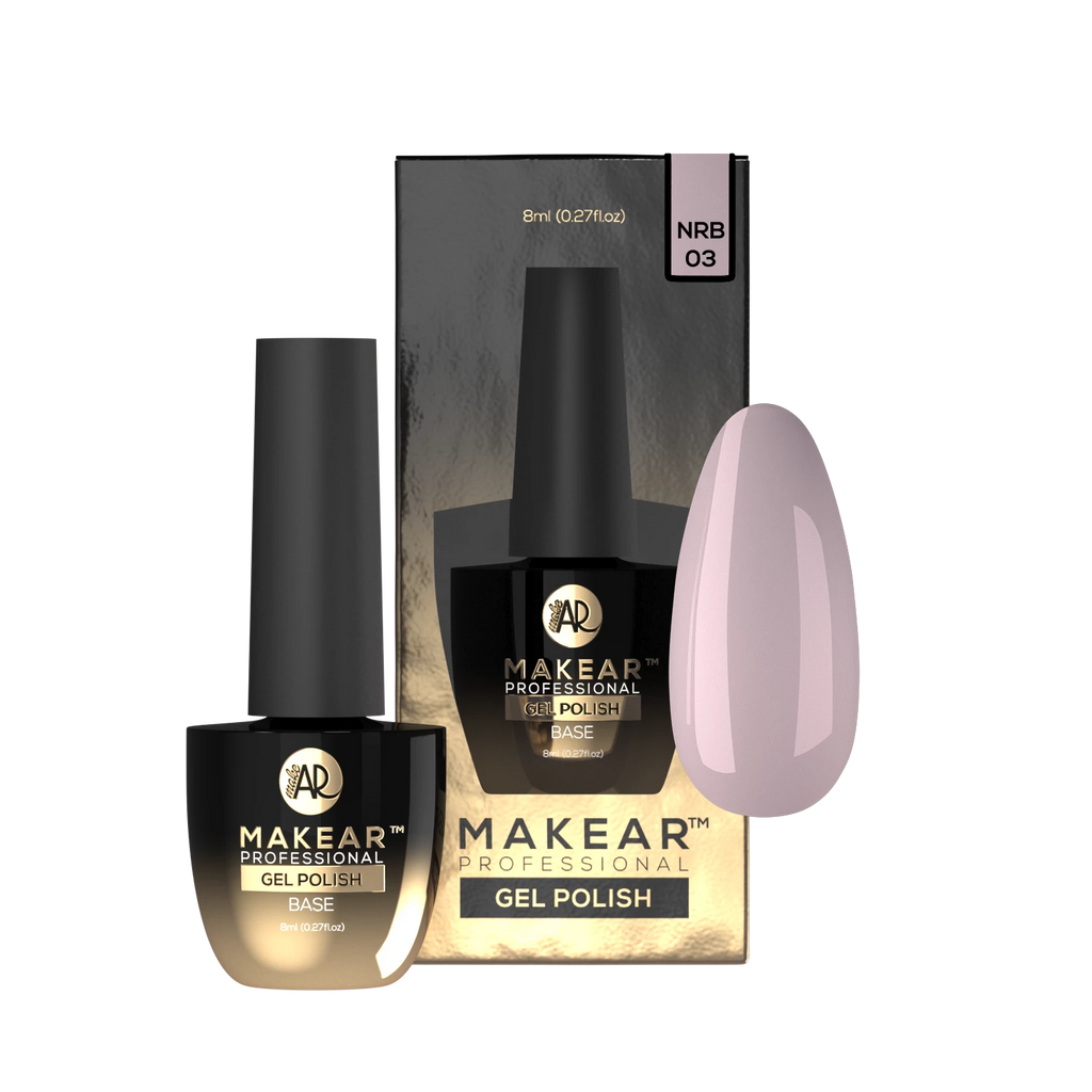 Makear NRB03 Nude Rubber Base 03 - Pudding Pink 8ml