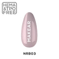 Makear NRB03 Nude Rubber Base 03 - Pudding Pink 8ml