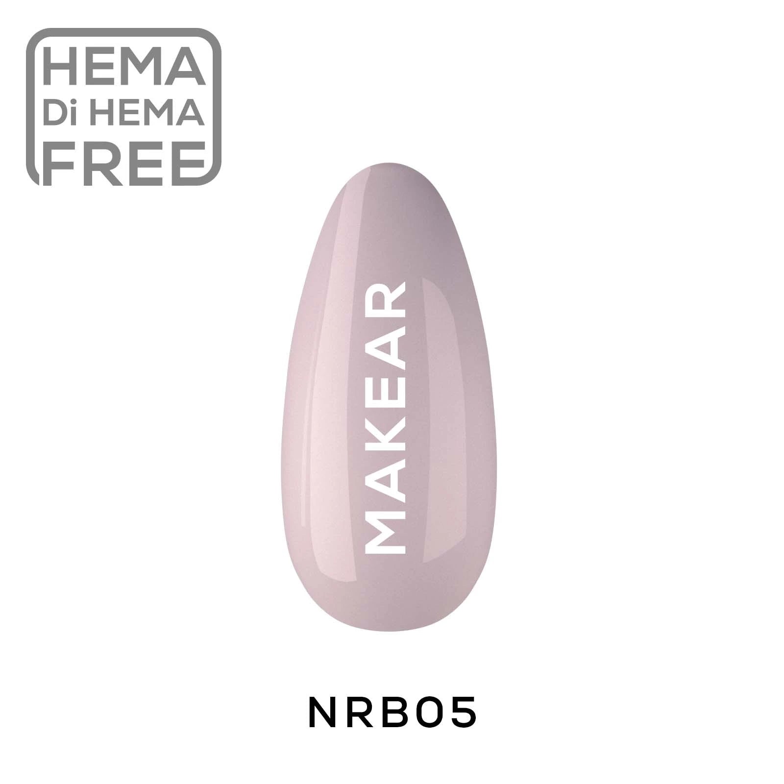 NRB05 Nude Rubber Base 05 - Nude French 8ml