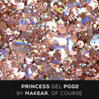 Makear PG02 Princess Gel - Rose Gold 5ml