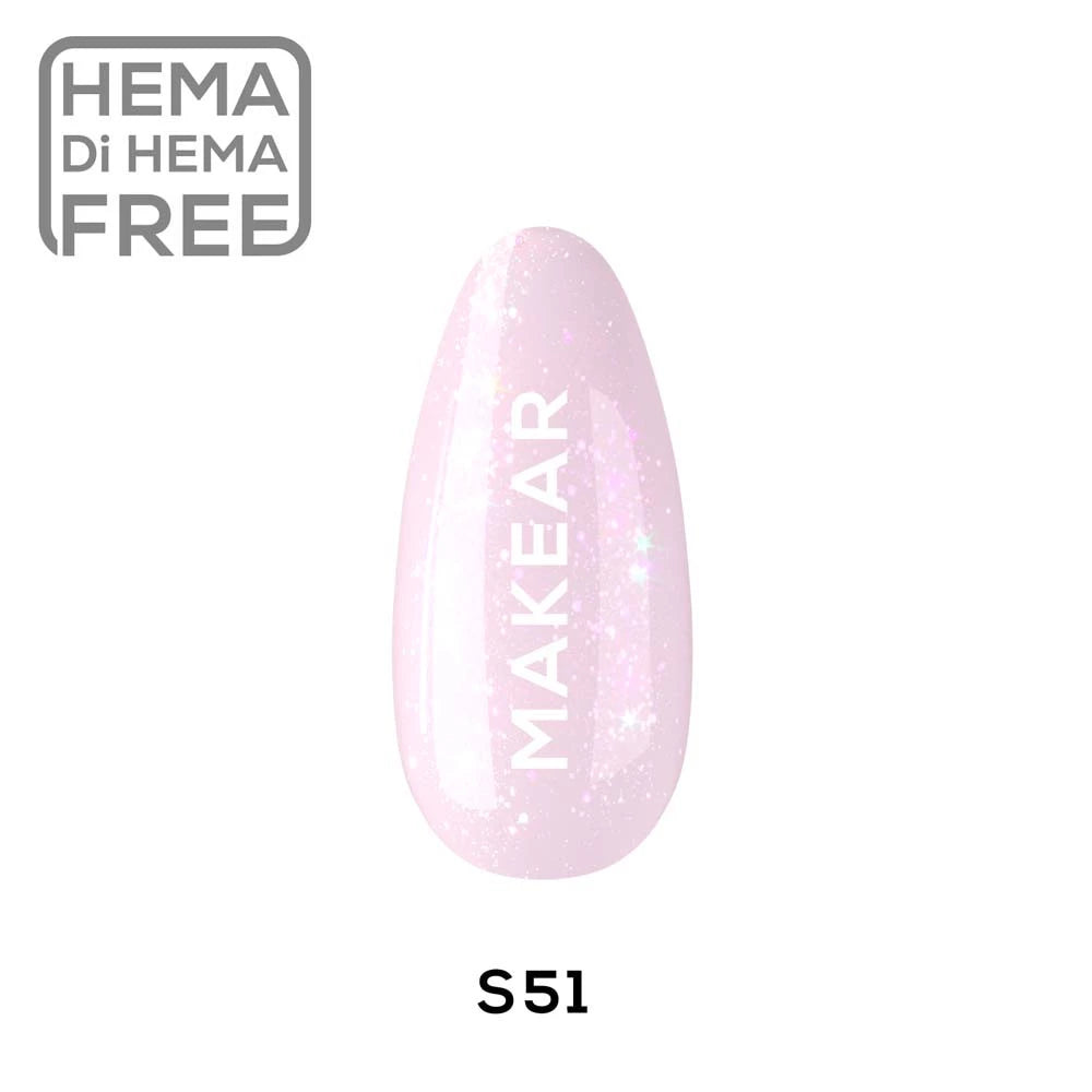 Makear S51 UV Gel Polish - Diamond 51 - 8ml