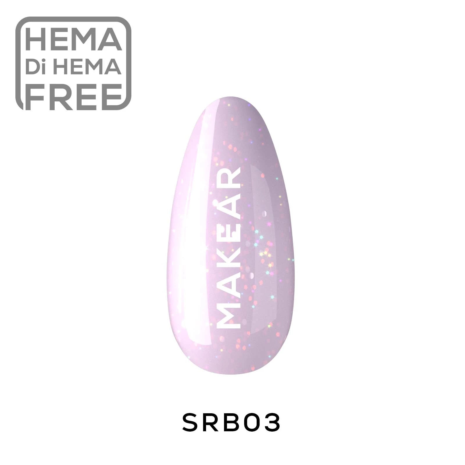 SRB03 Sparkling Rubber Base 03 - Andromeda 8ml