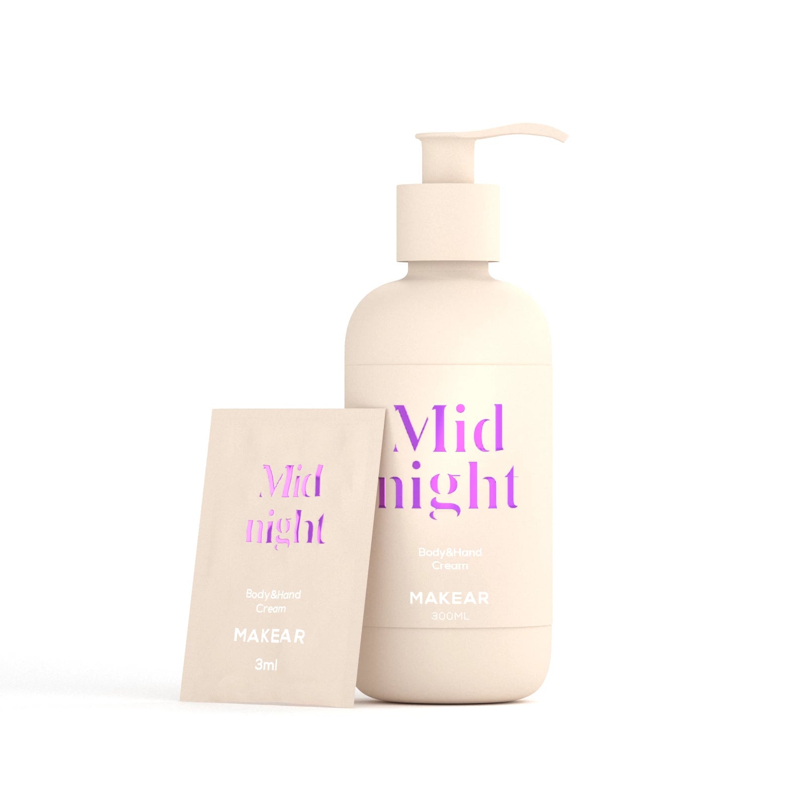 Makear Hand & Body Cream - Sample - Midnight Purple 3ml