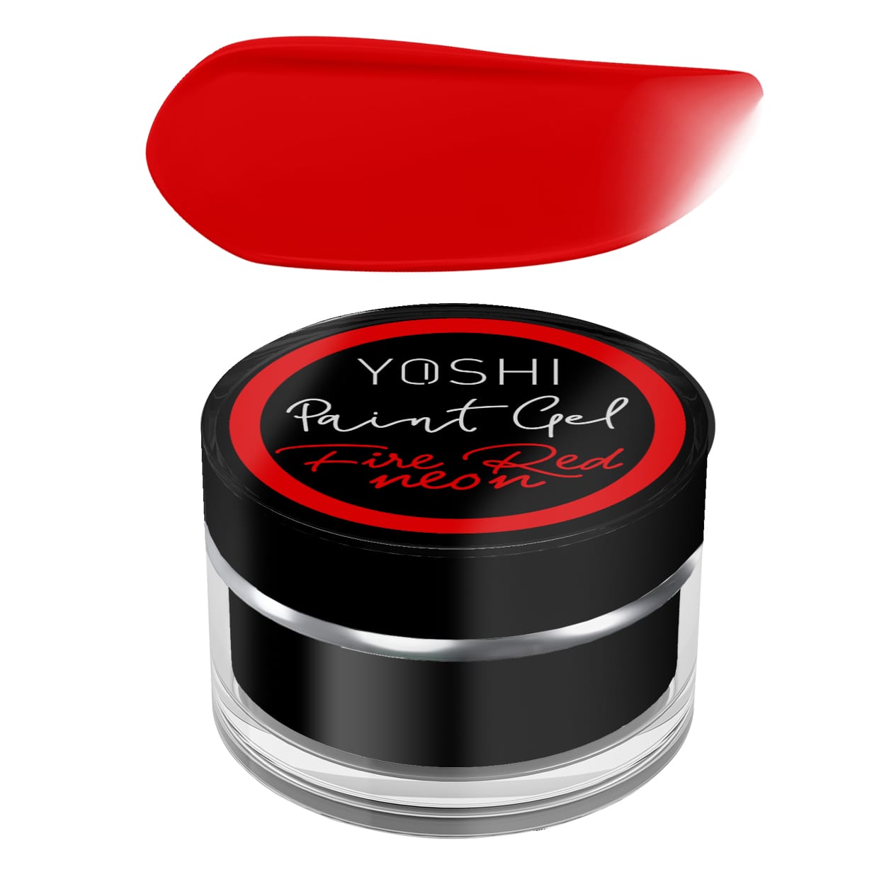 Paint Gel UV LED 5Ml – Fire Red Neon