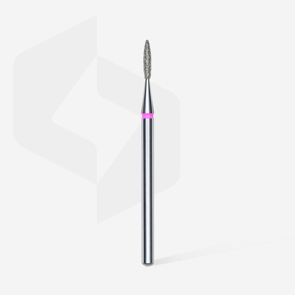 Diamond Nail Drill Bit “Flame” Red FA10R016/8