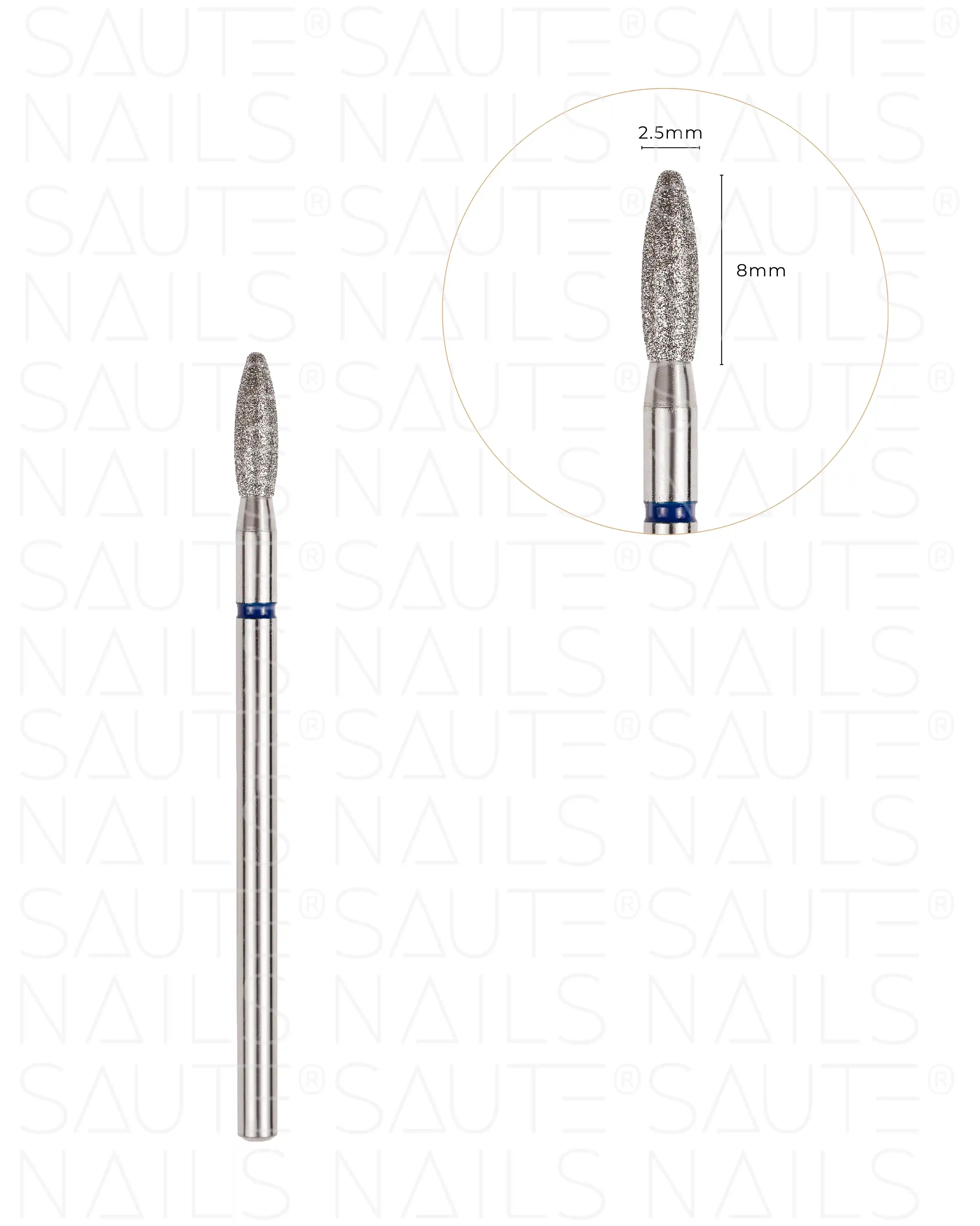 Saute Nails Diamond Cuticle Drill Bit No. 04
