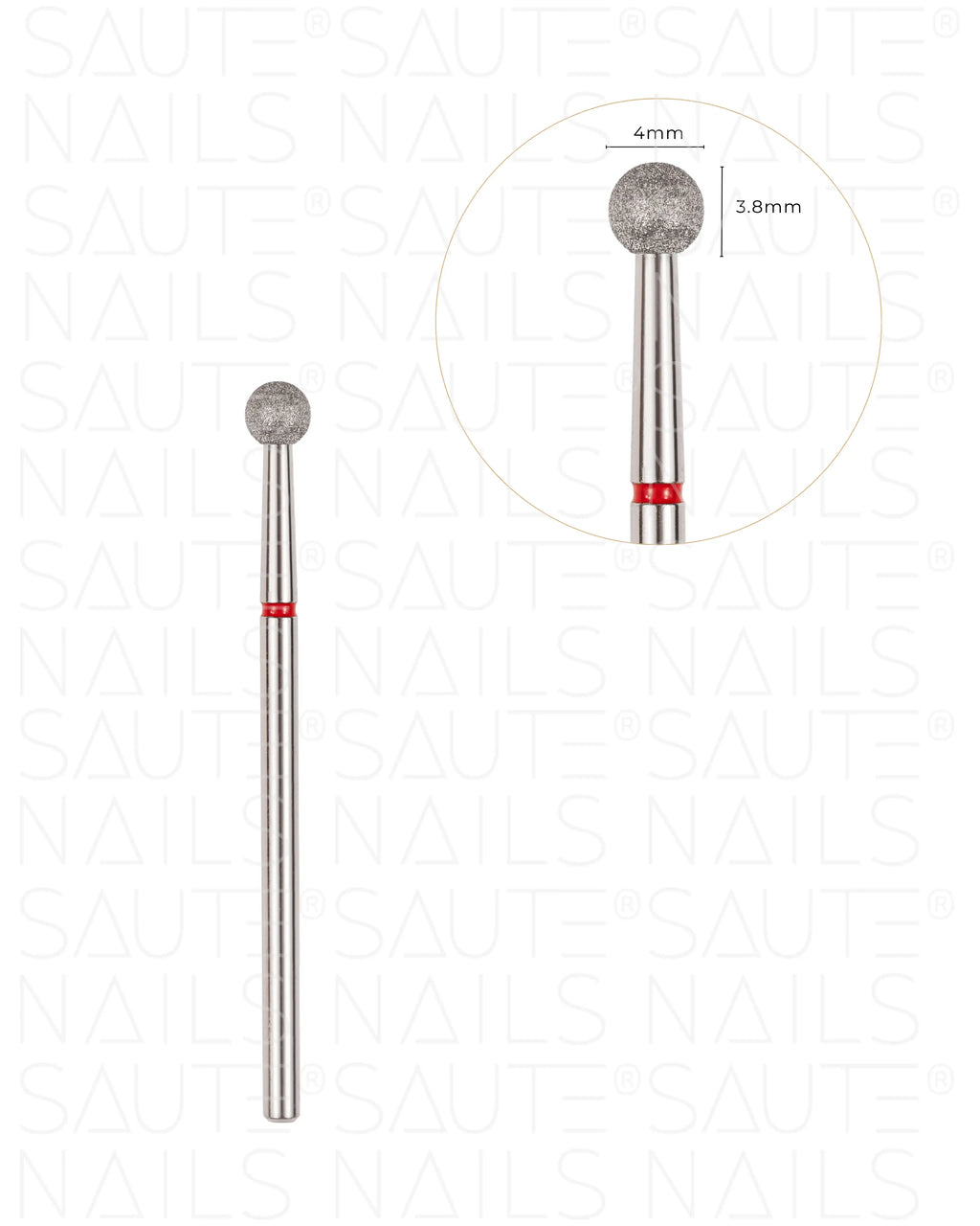 Saute Nails Diamond Cuticle Drill Bit No. 05