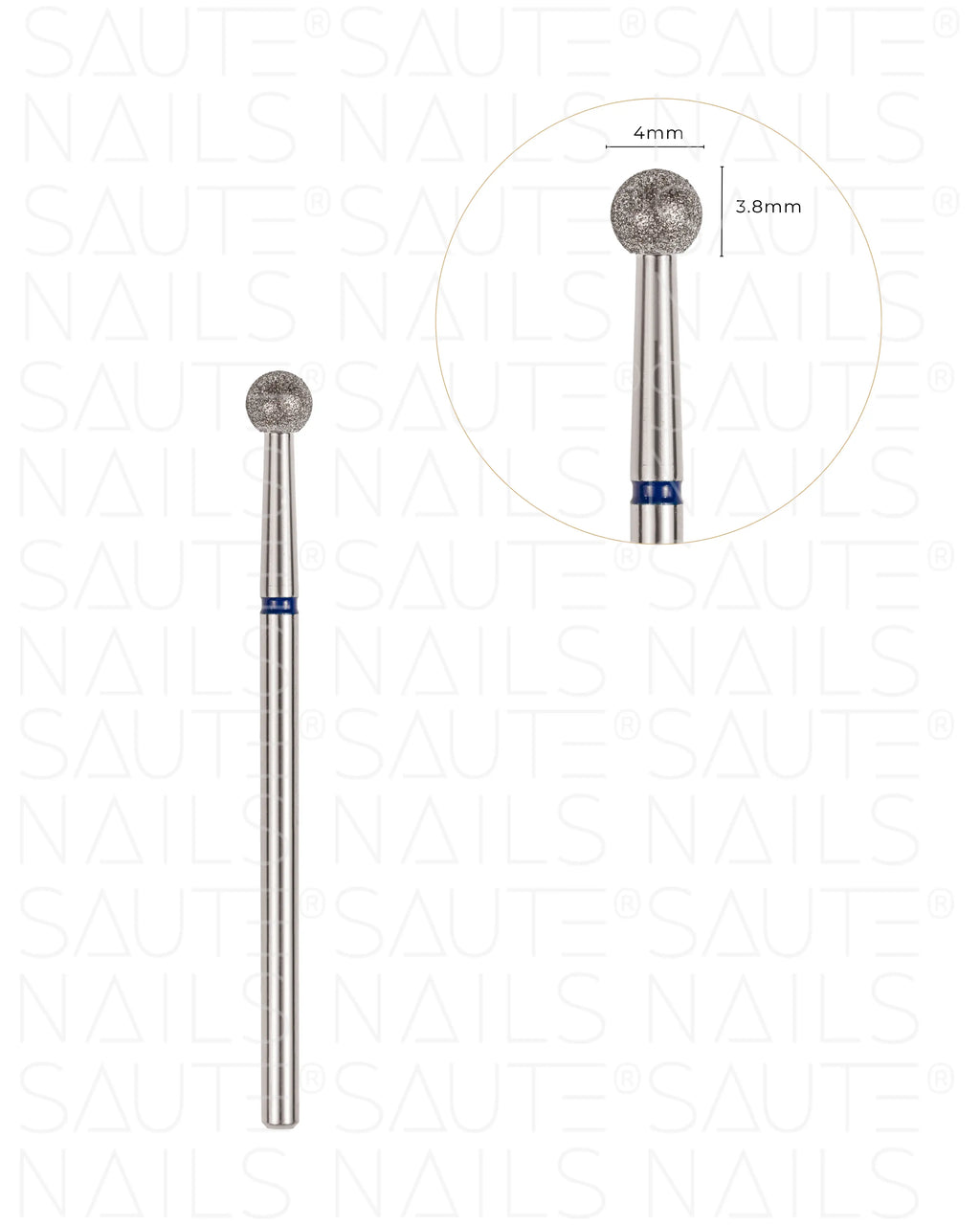 Saute Nails Diamond Cuticle Drill Bit No. 06