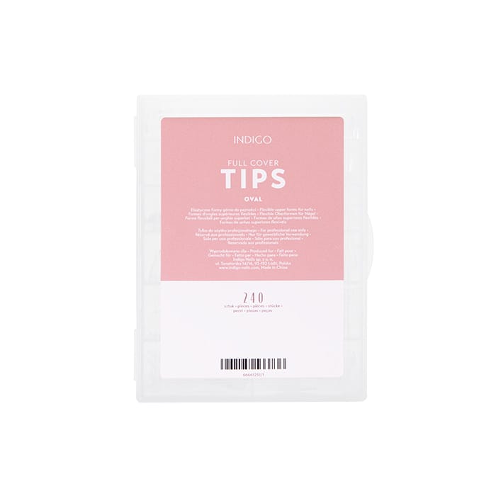 Full Cover Tips Oval - 240Pcs