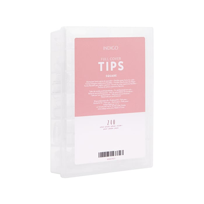 Full Cover Tips Square - 240Pcs