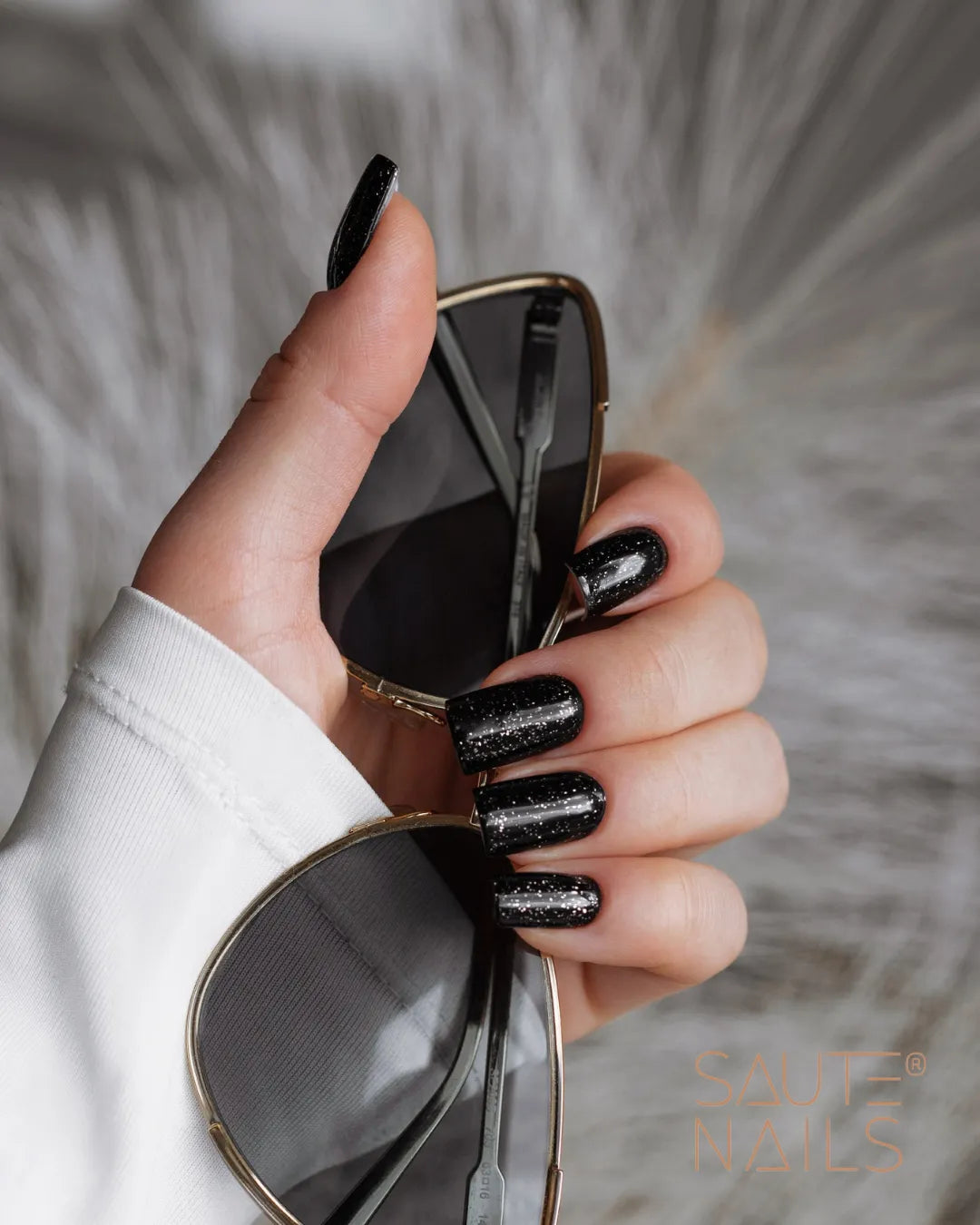 Saute Nails Glimmer Top No Wipe 8ml