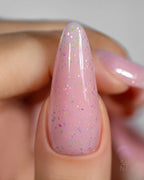 Saute Nails Holo Flakes Top No Wipe 8ml