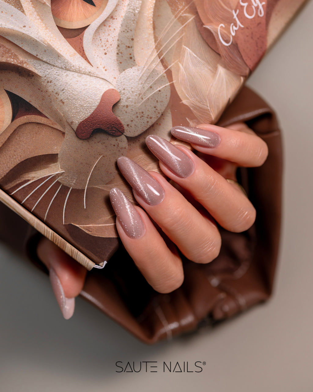 Saute Nails Cat Eye Effect UV/LED Hybrid Gel Polish - E11