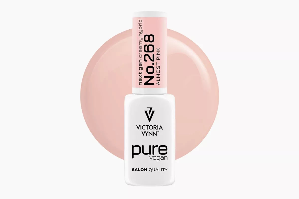 Victoria Vynn Pure Vegan Creamy Hybrid - 268 Almost Pink 8ml