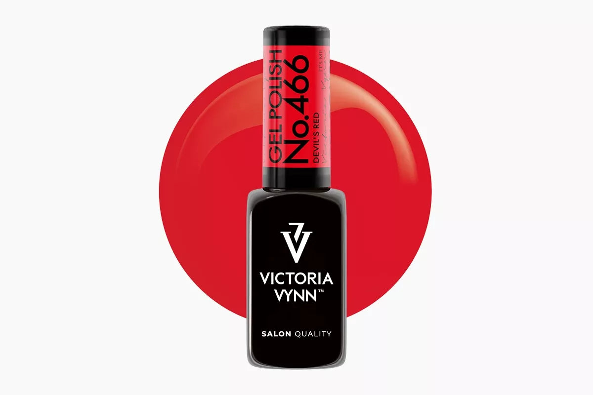 Victoria Vynn Gel Polish - 466 Devil's Red 8ml