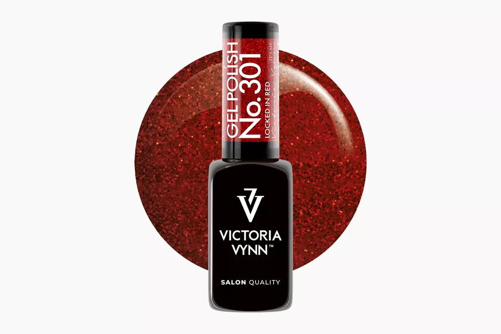 Victoria Vynn Gel Polish - 301 Locked in Red 8ml