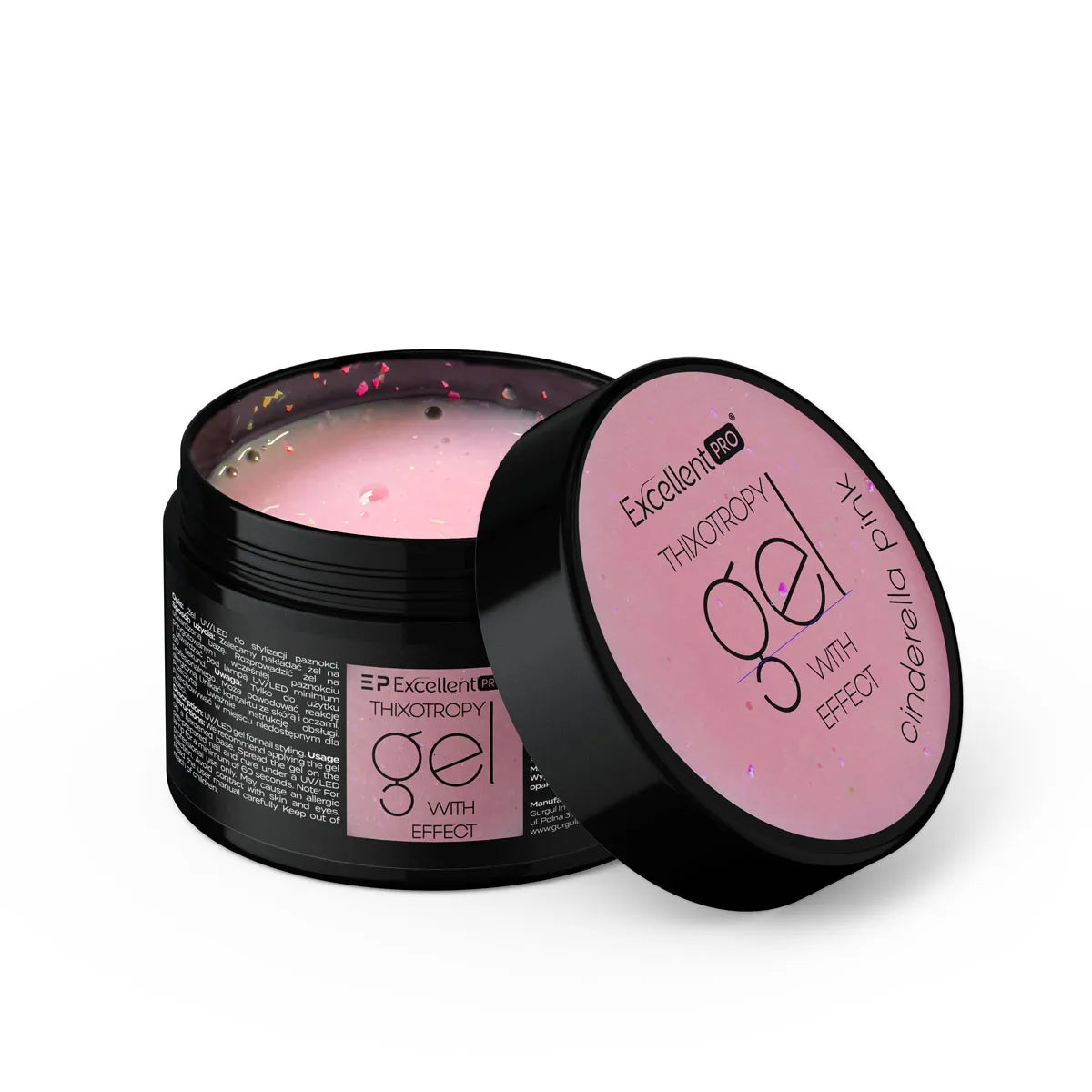 Excpro Thixotropy Gel With Effect Cinderelpink 50G