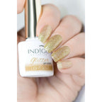 Light Gold Glitter Gel Polish 7Ml