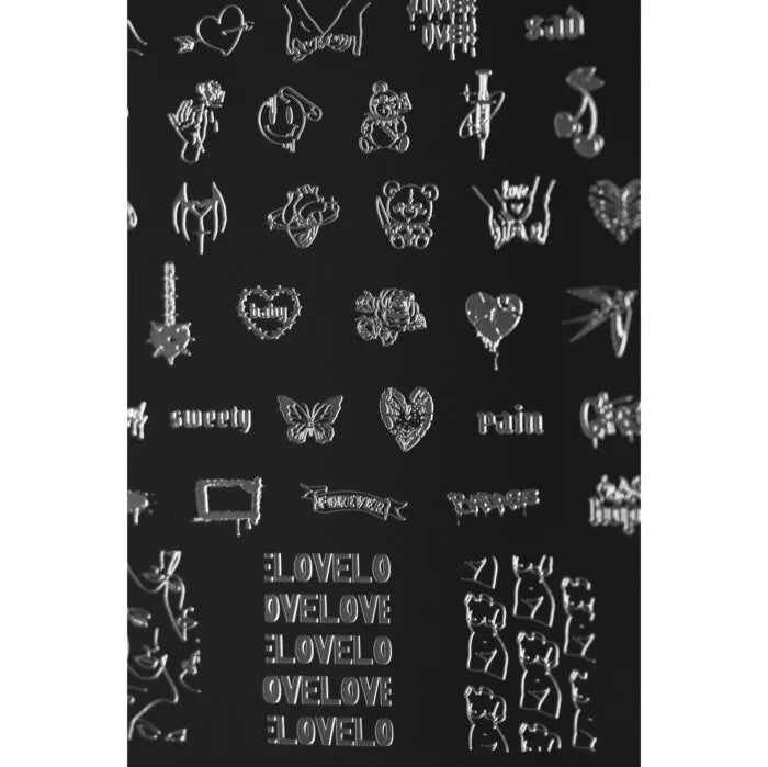 Love 2 Stamping Plate 70 Patterns - 1PCS