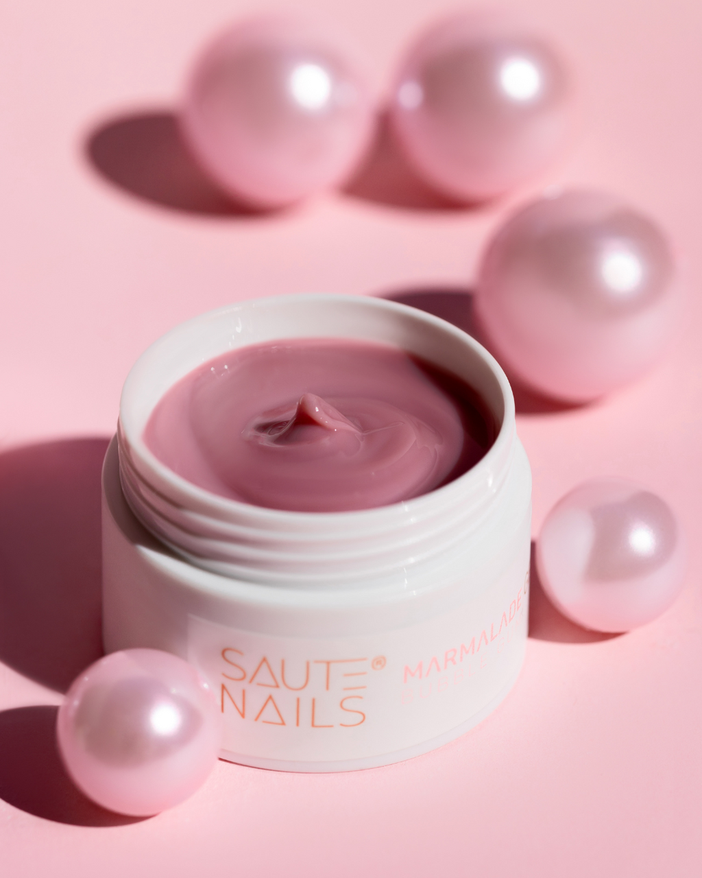 Saute Nails Marmalade Gel Bubble Gum Builder Gel