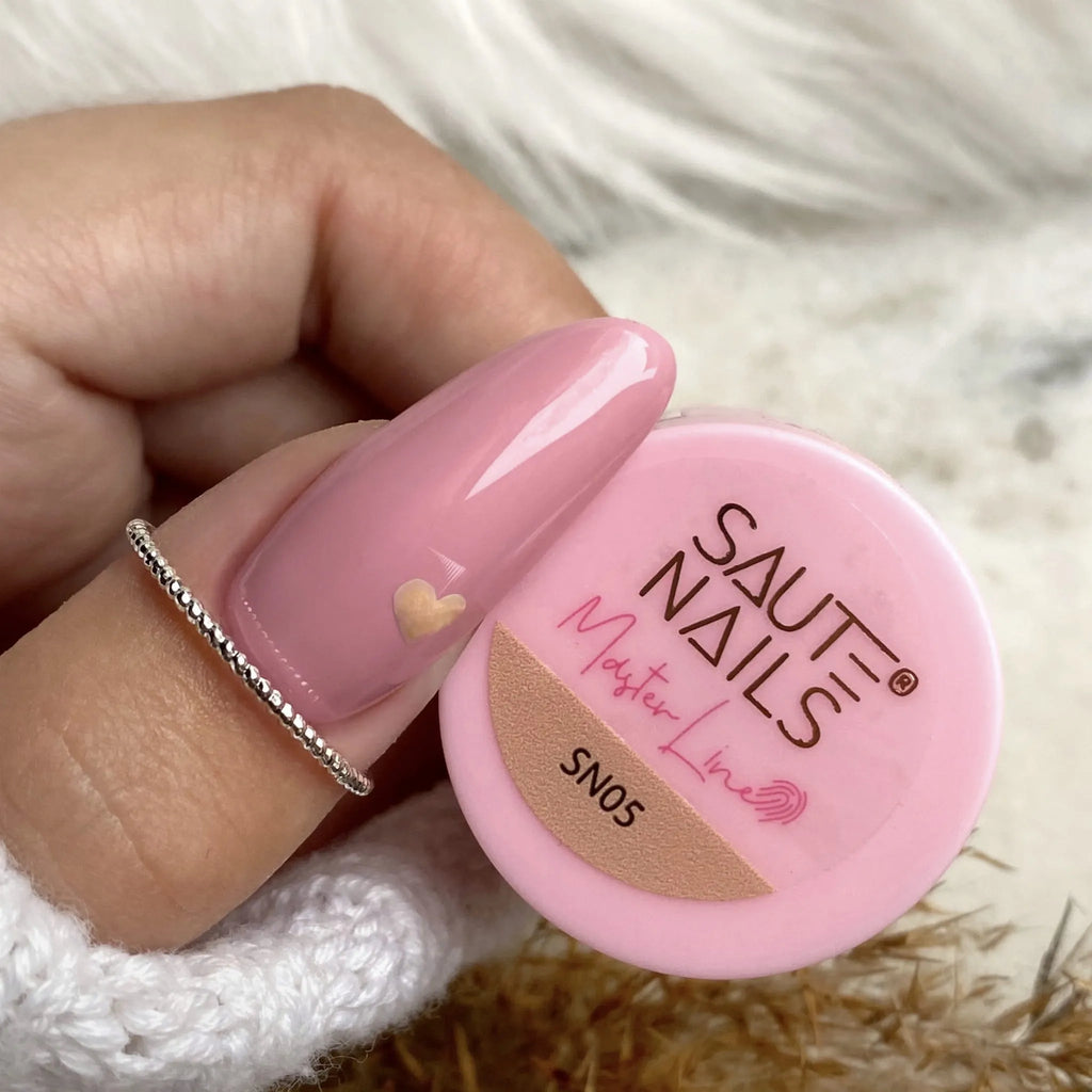 Saute Nails Master Line SN05 Beige Shimmer Nail Art Gel 5g