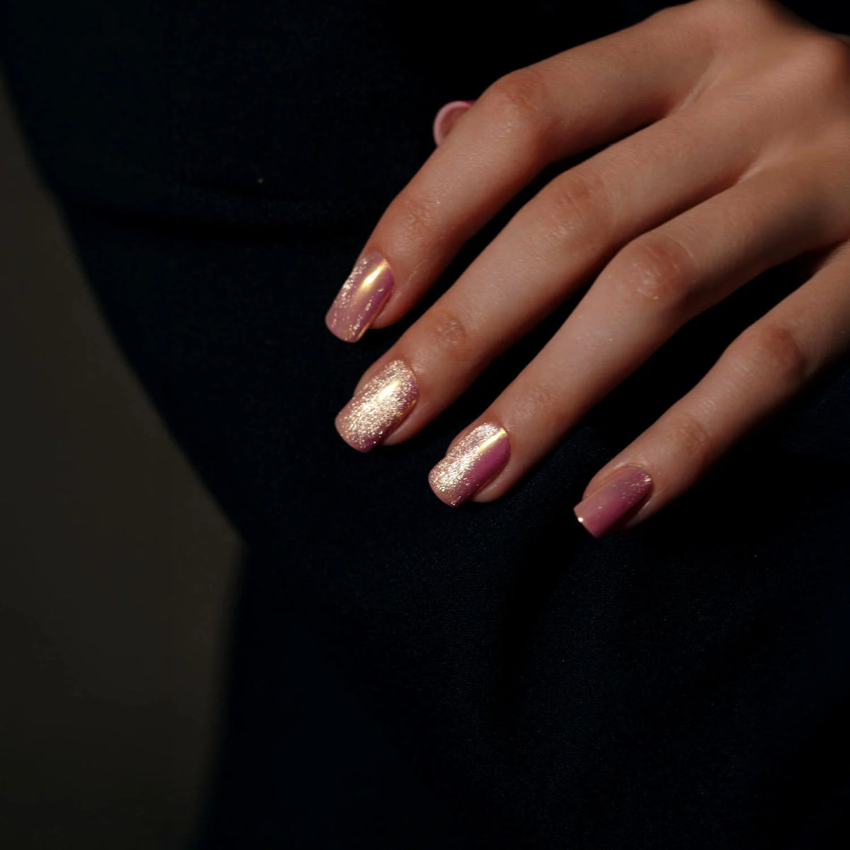 Midas Cat Eye Gel Top Coat with Flash Glitter 7ml