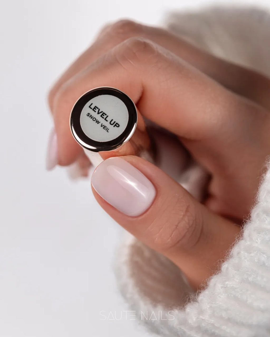 Saute Nails BIB Level Up Snow Veil Builder Gel 8ml