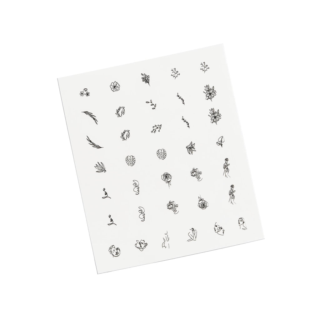 Nail Water Stickers 02